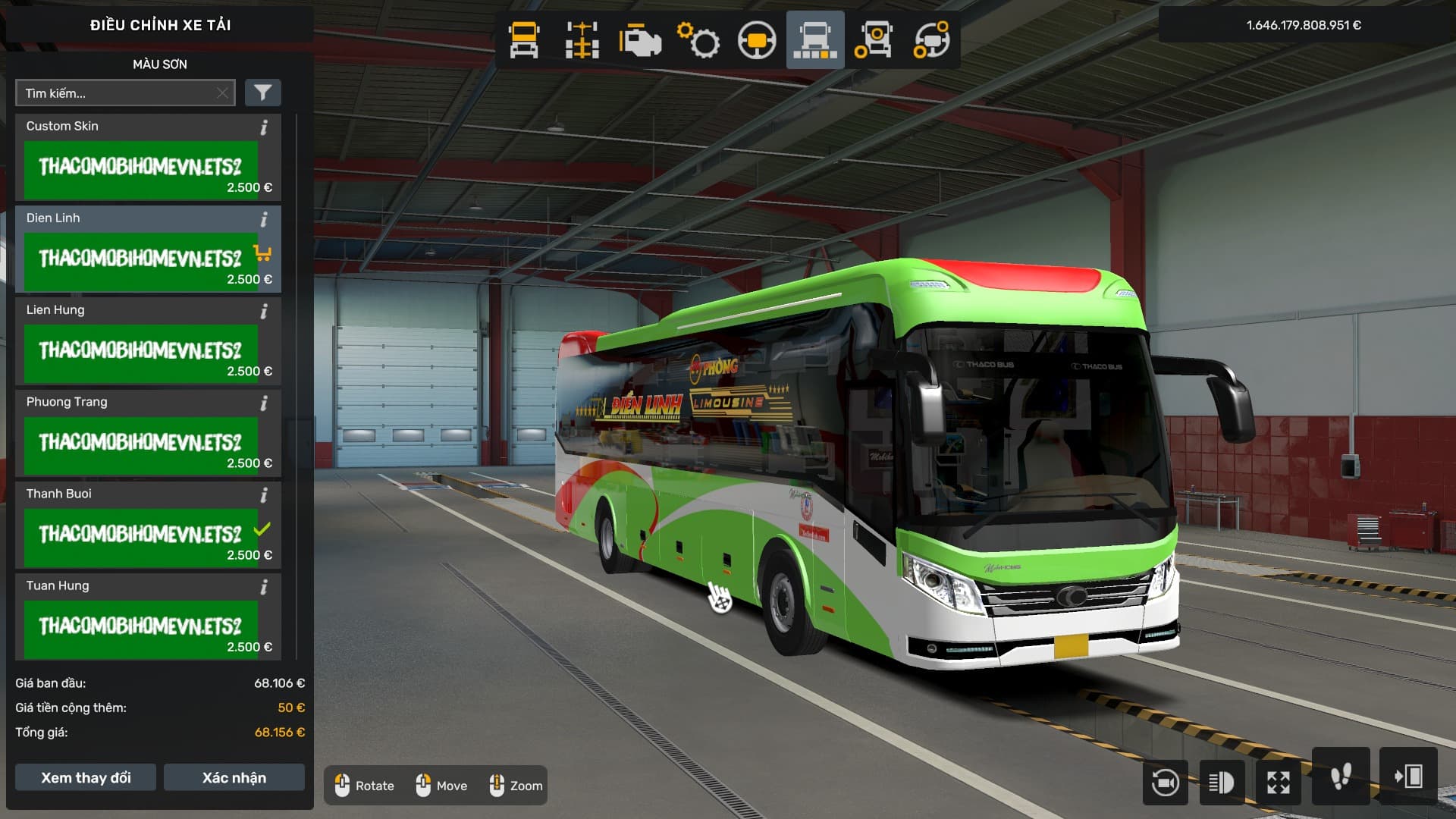 Addon - Skin - Âm Thanh và Xe Thaco